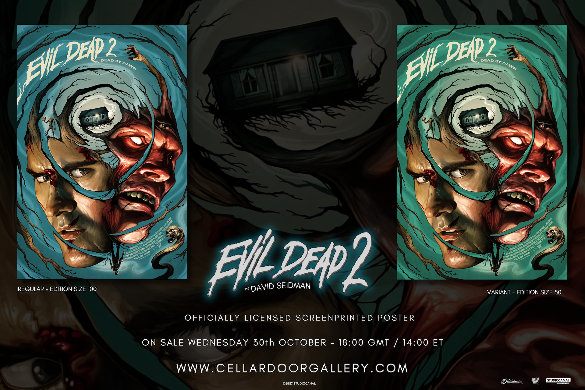 Evil Dead 2 by David Seidman - Sales Details – Cellar Door Gallery