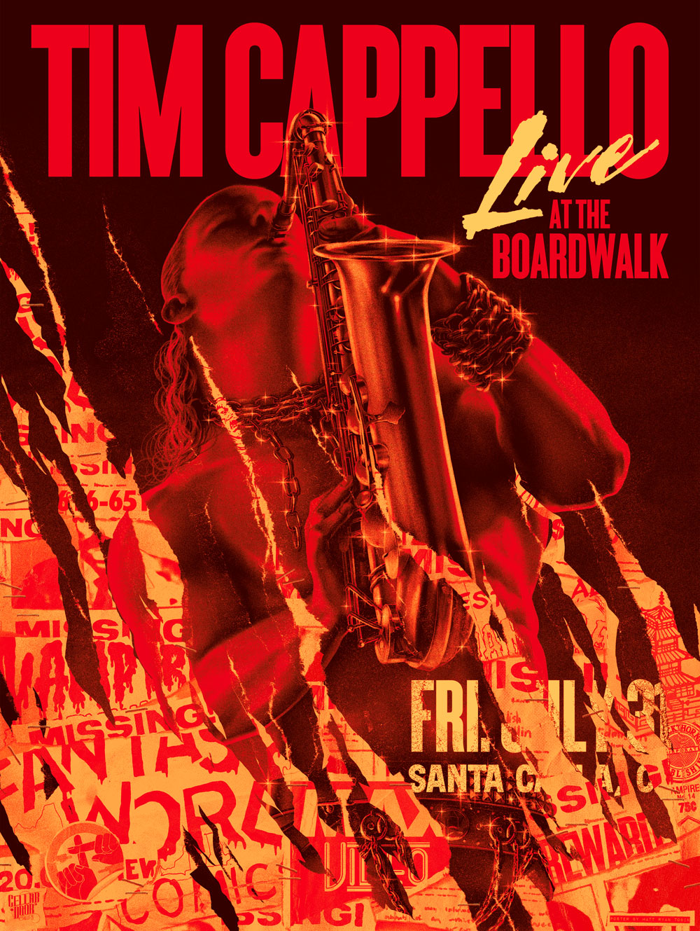 Tim Cappello Live At The Boardwalk