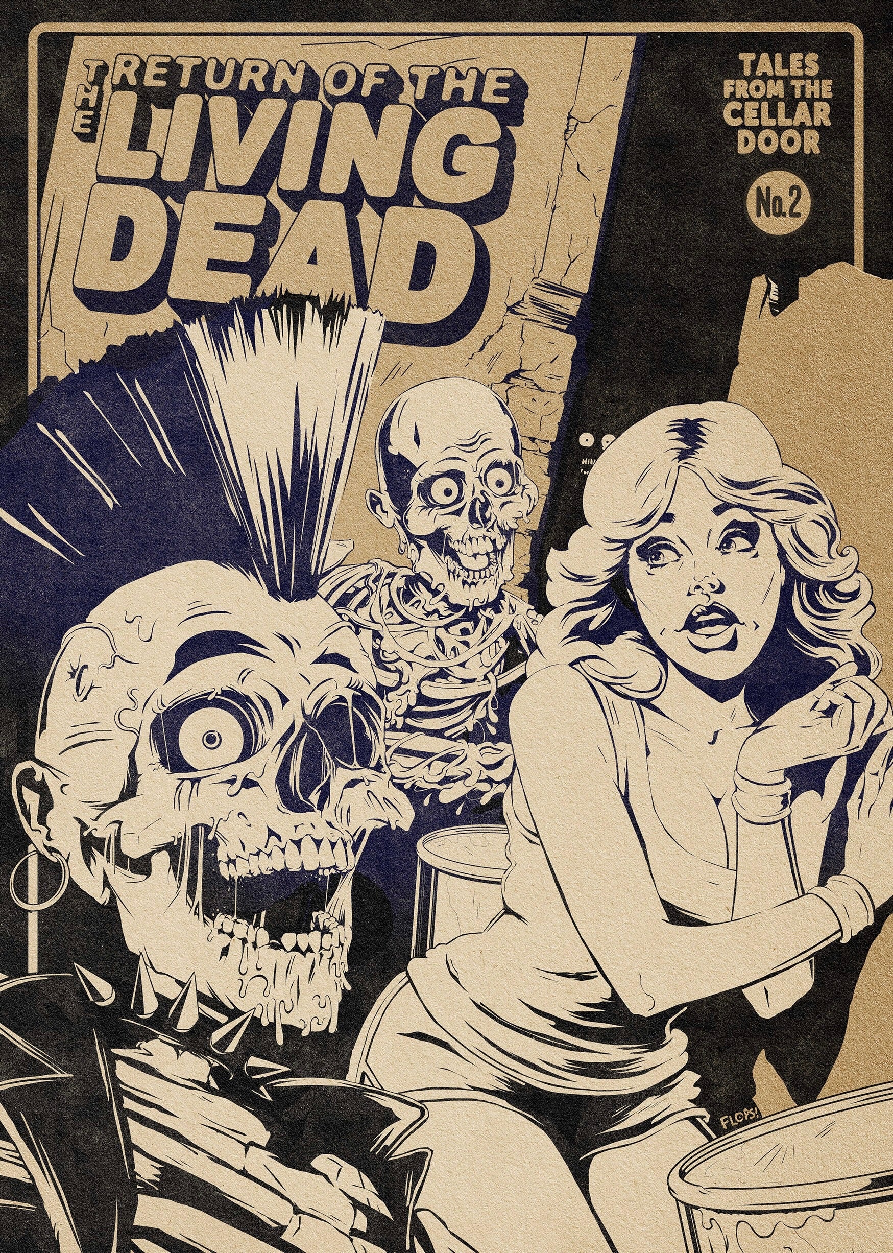 The Return of the Living Dead - Mini Print (Special Edition)