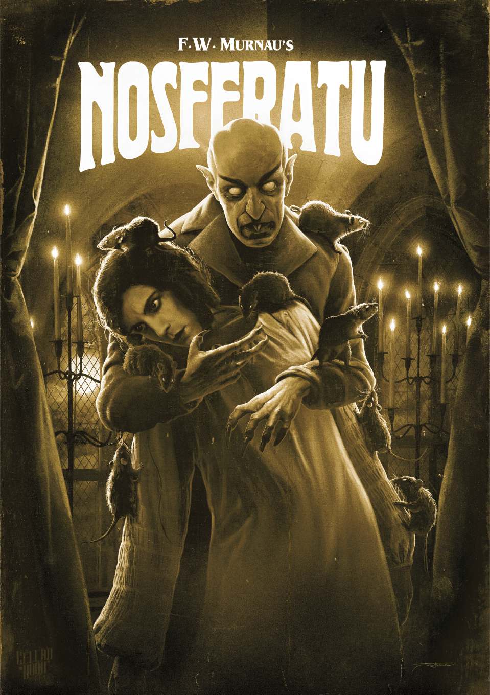 Nosferatu (Sepia A2 Edition) - by Juan Ramos