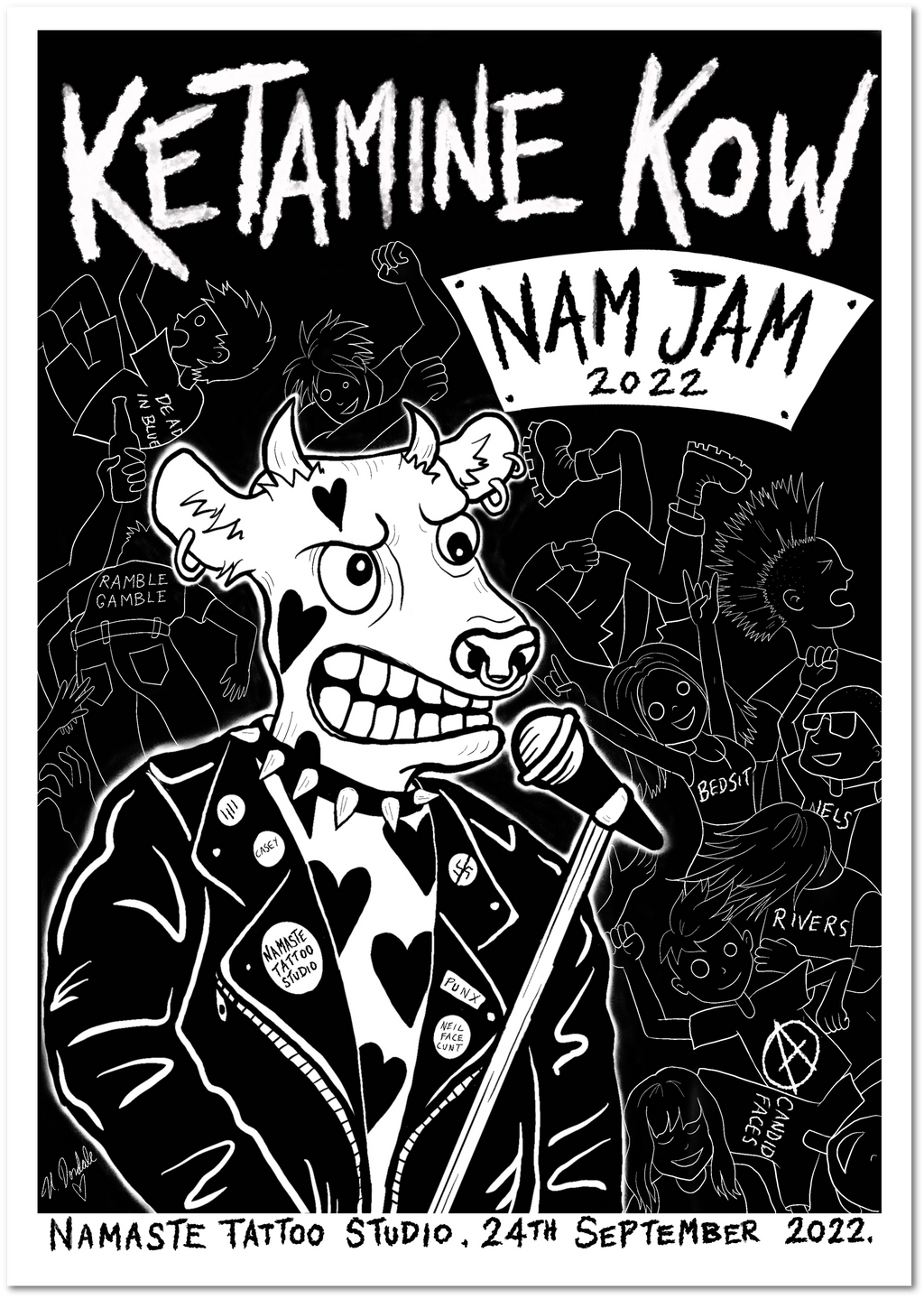 Ketamine Kow - Cellar Door Gallery Print
