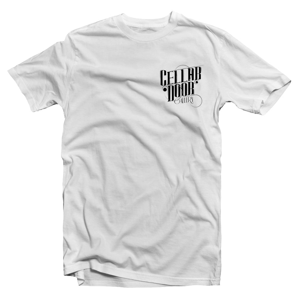 Cellar Door Gallery White T-Shirt