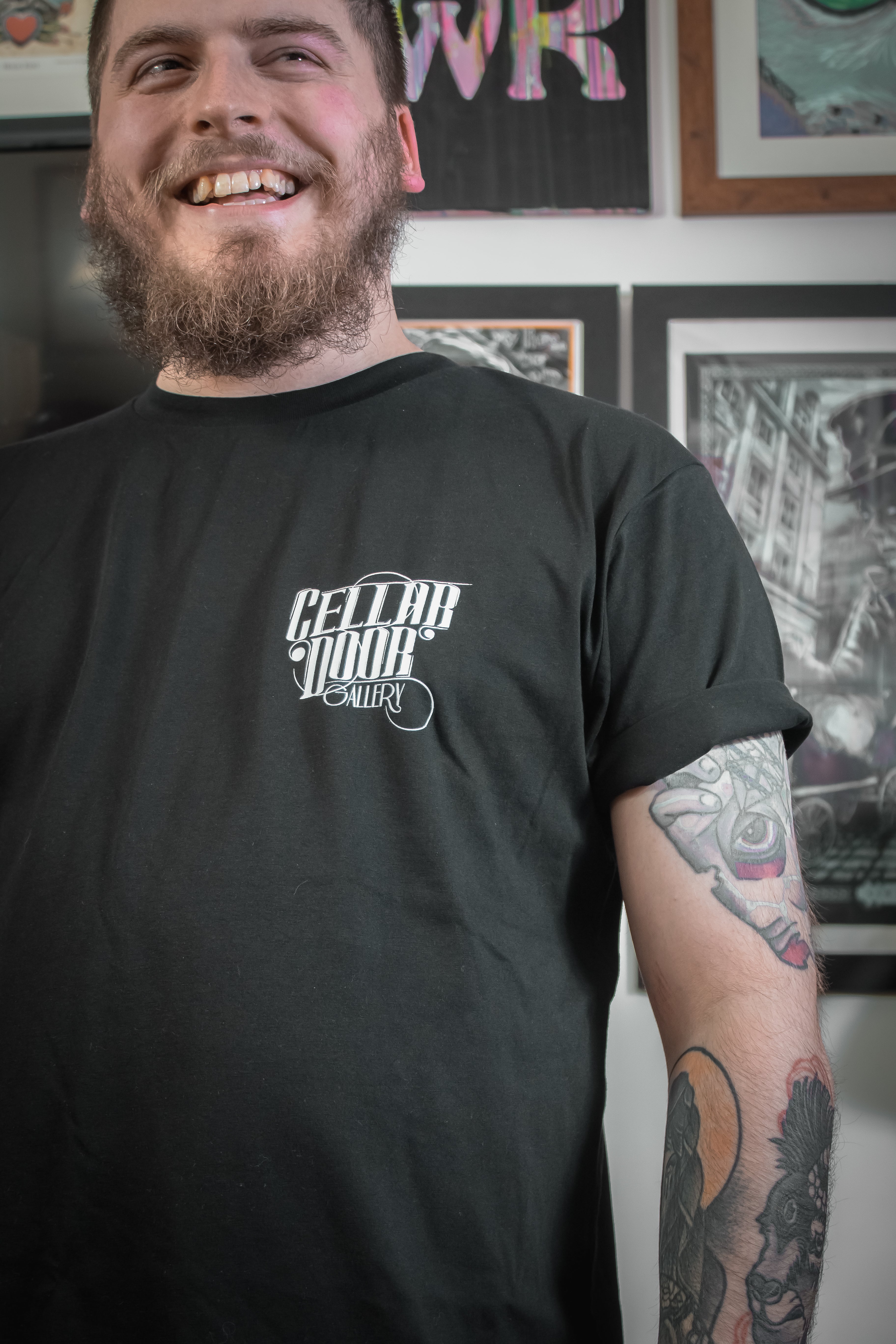 Cellar Door Gallery Black T-Shirt